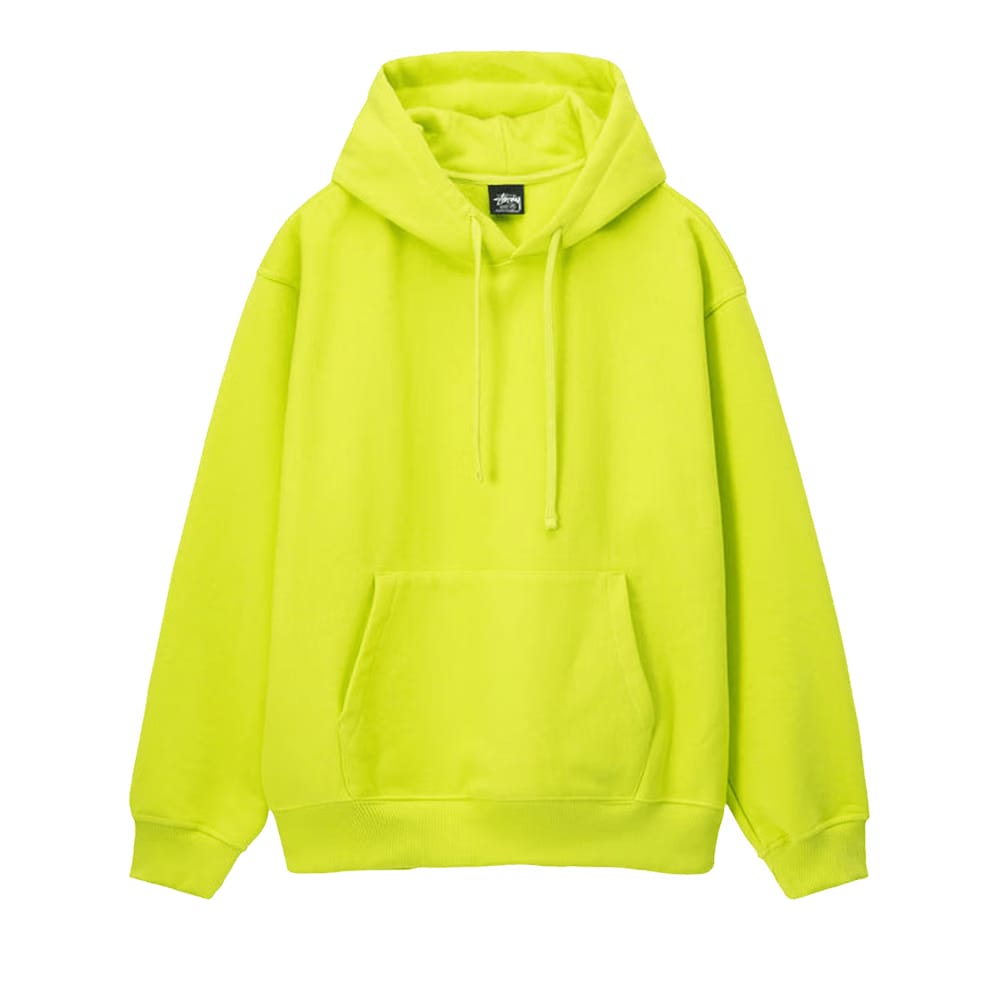 Stussy Back Applique Hoodie Keylime