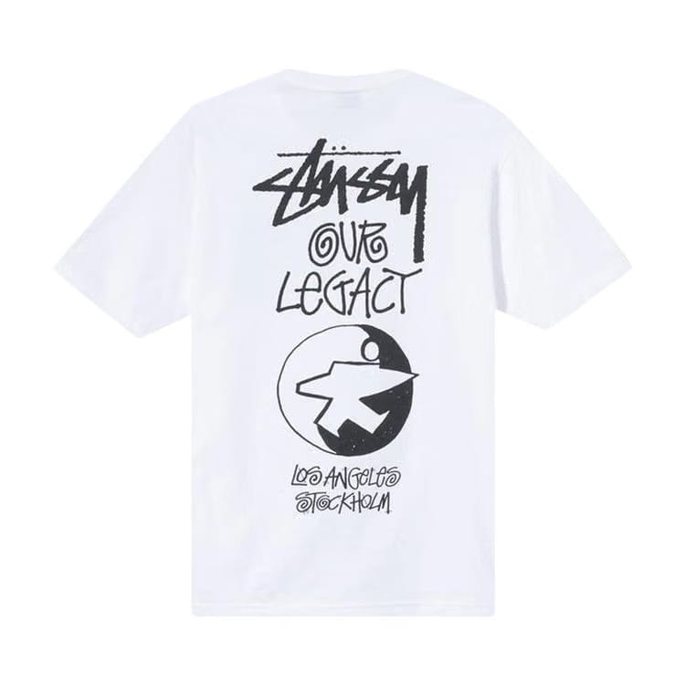 Stussy x Our Legacy Surfman T-Shirt White
