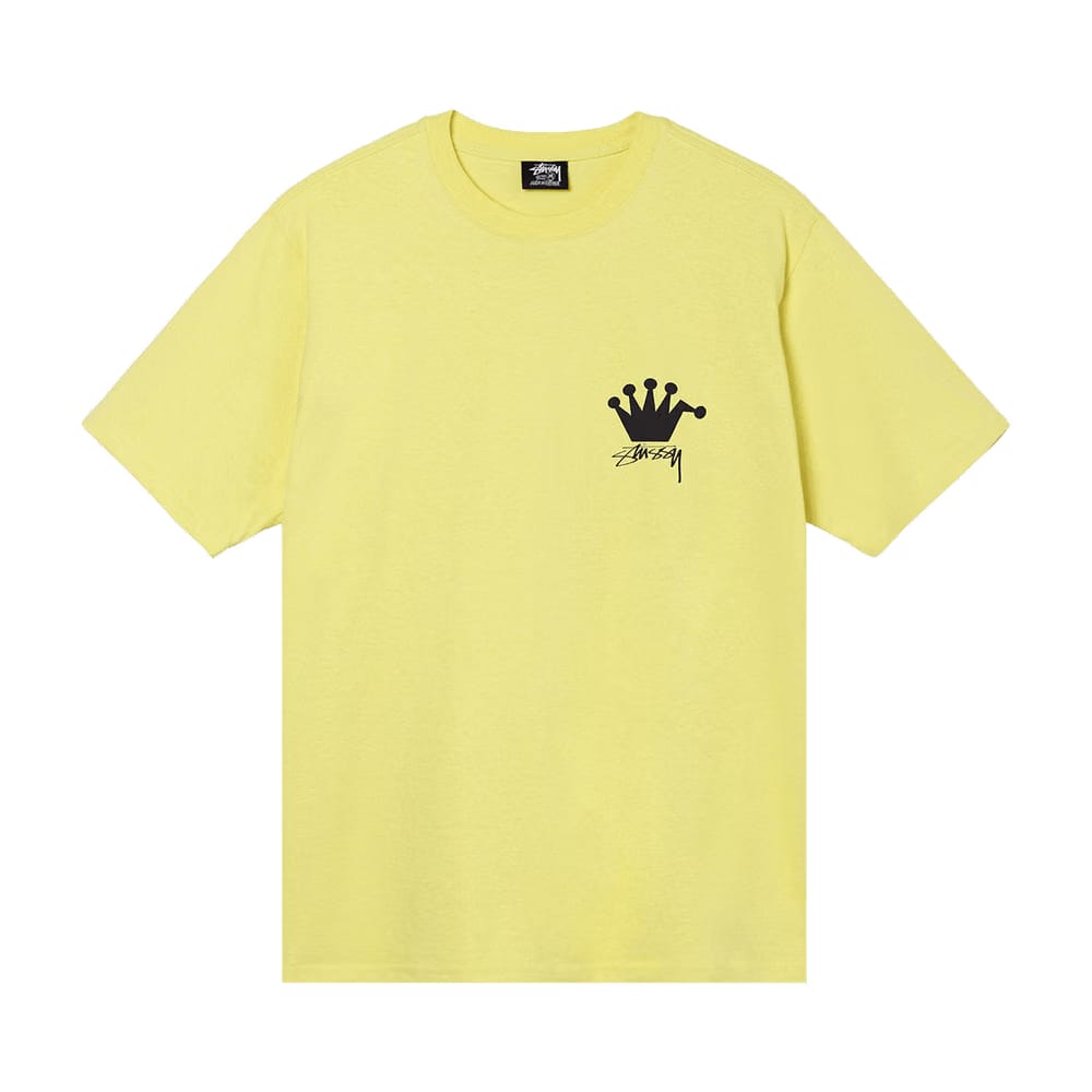 Stussy LB Crown T-Shirt Yellow