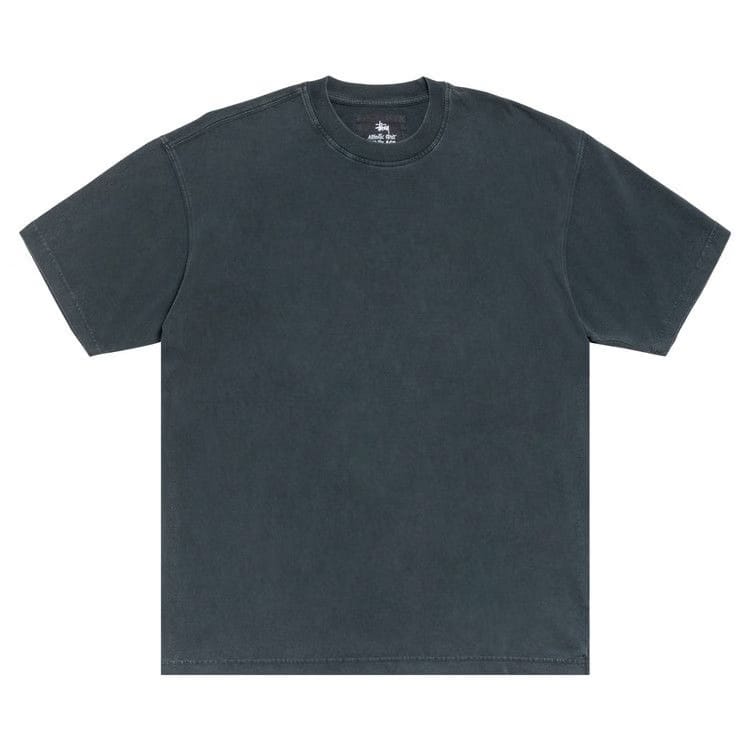 Stussy Garment Dyed Shorts-Sleeve T-Shirt Faded Black