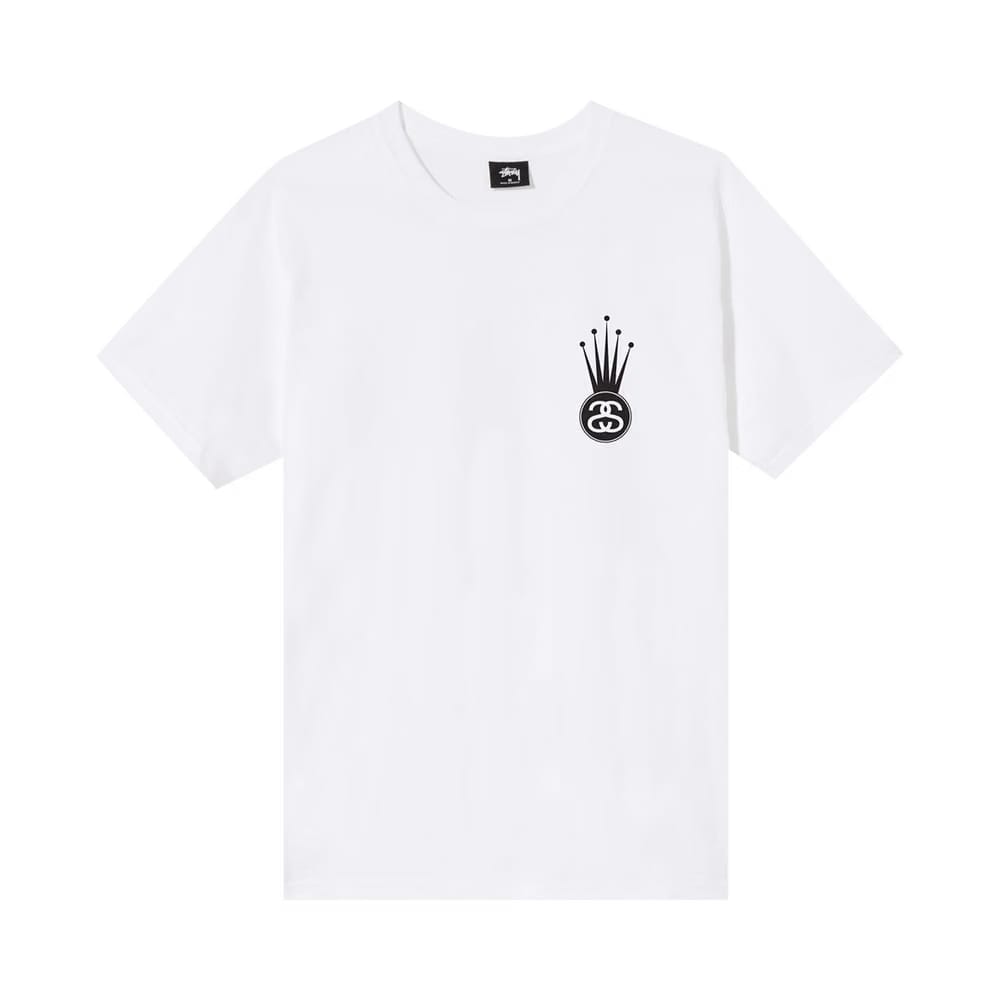 Stussy Crown Link T-Shirt White