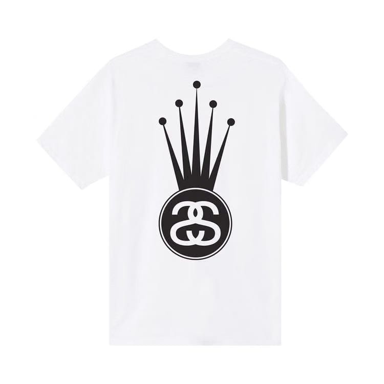 Stussy Crown Link T-Shirt White