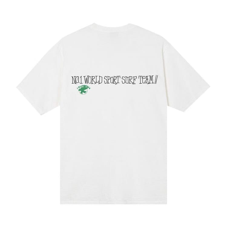 Stussy Gum Crush 2 Pigment Dyed T-Shirt Natural