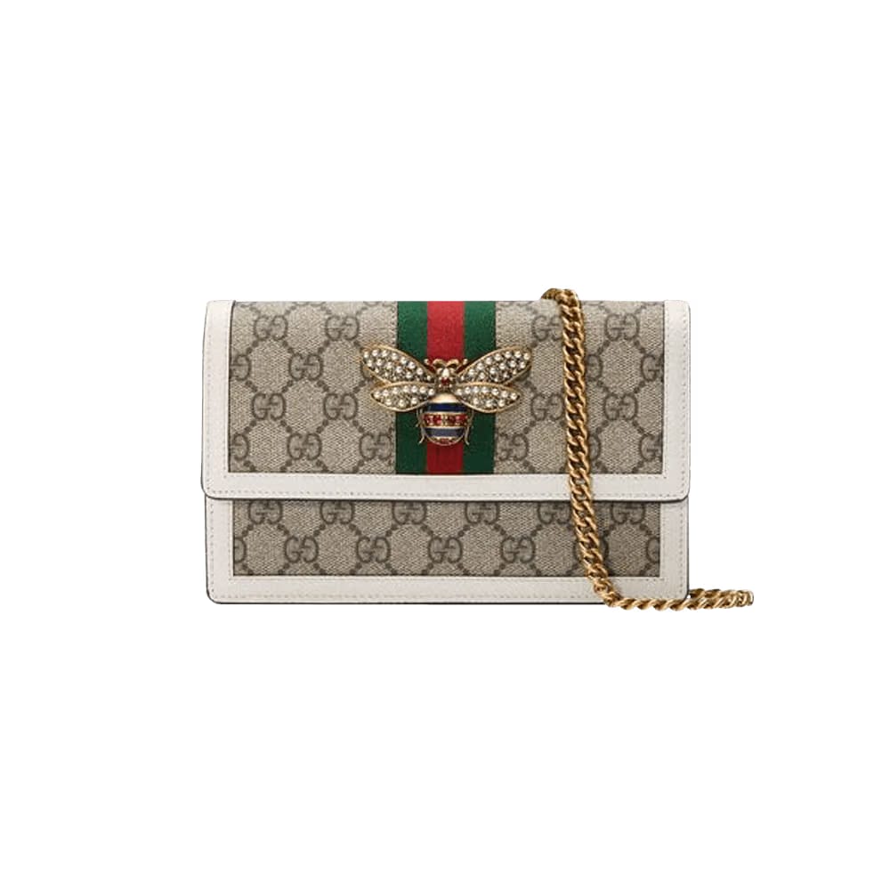 Gucci Queen Margaret Mini GG Bag Beige
