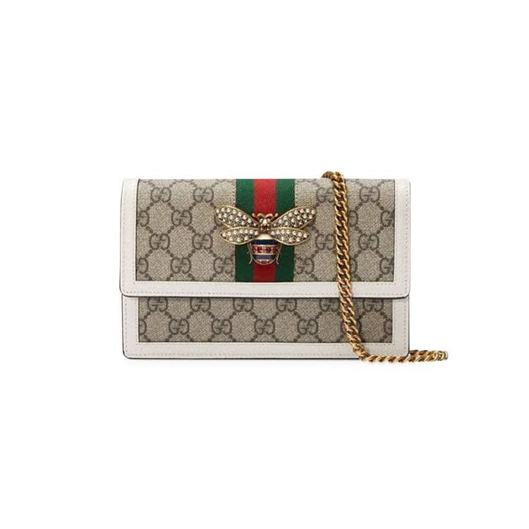 Gucci Queen Margaret Mini GG Bag Beige