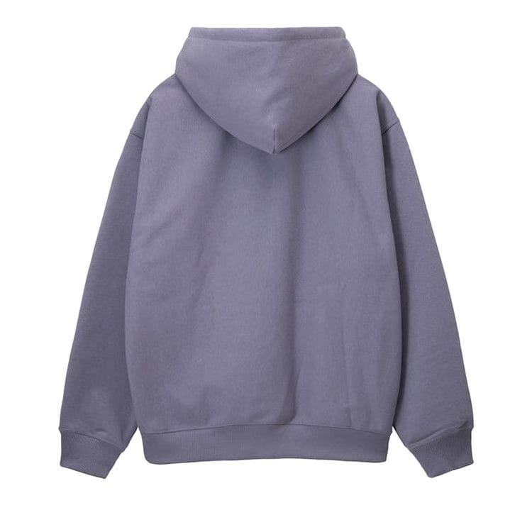 Stussy Stock Logo Applique Hoodie Mauve