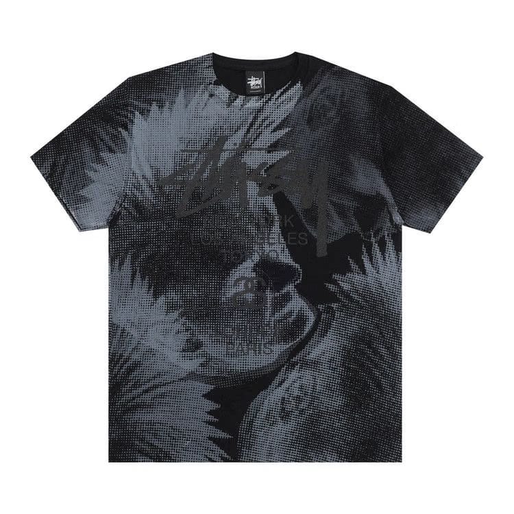 Stussy Punk Heads T-Shirt Black