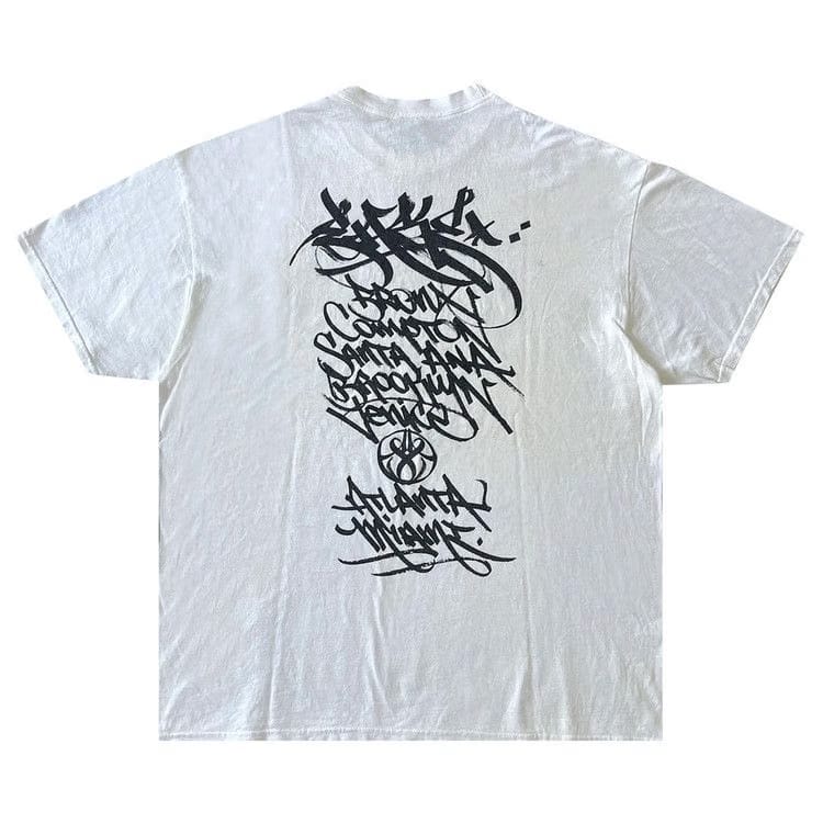 Stussy x Ease World Tour T-Shirt White