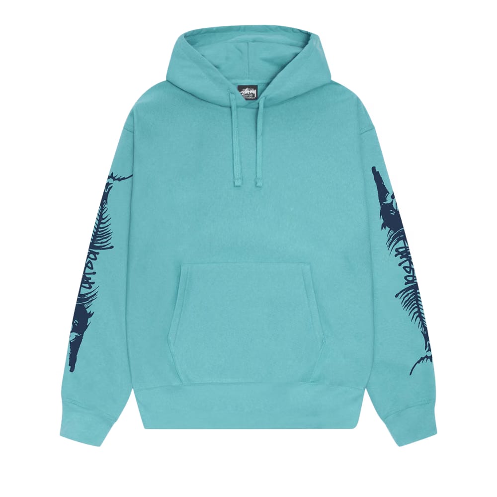 Stussy Barracuda Hoodie Ocean