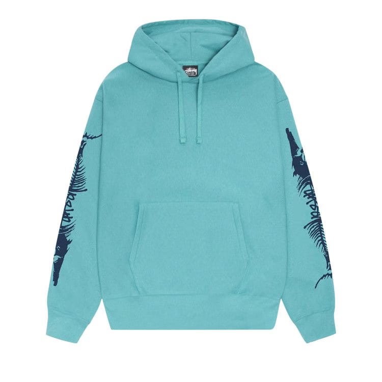 Stussy Barracuda Hoodie Ocean