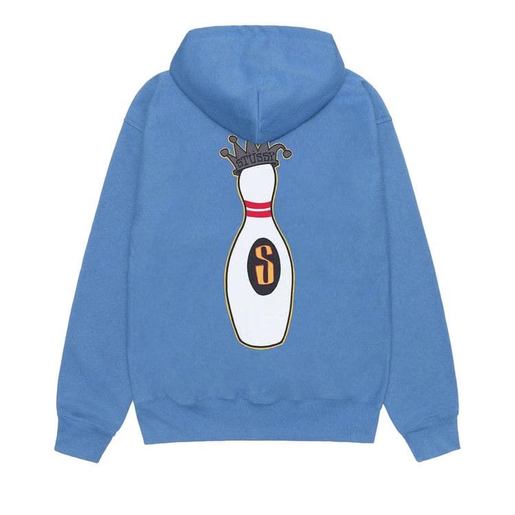 Stussy Kingpin Zip Hoodie Pacific