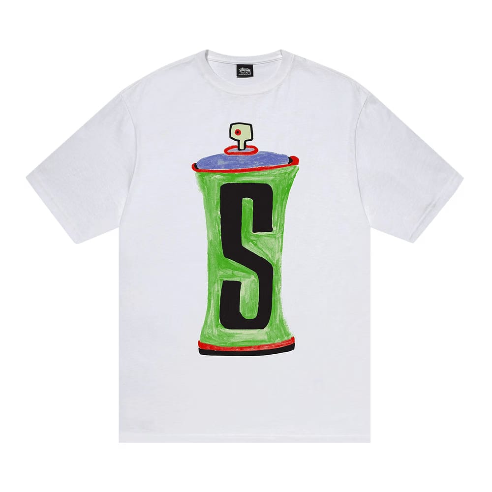 Stussy Spraycan T-Shirt White