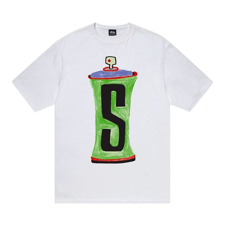 Stussy Spraycan T-Shirt White