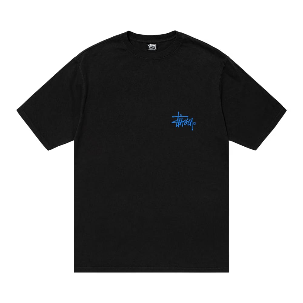 Stussy Ist Venus Pigment Dyed T-Shirt Black