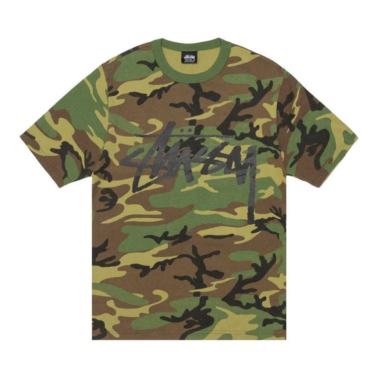 Stussy Stock Camo T-Shirt Camo/Black
