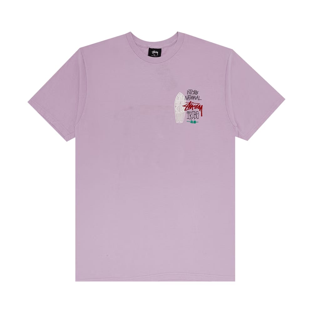 Stussy IST Mask T-Shirt Light Purple