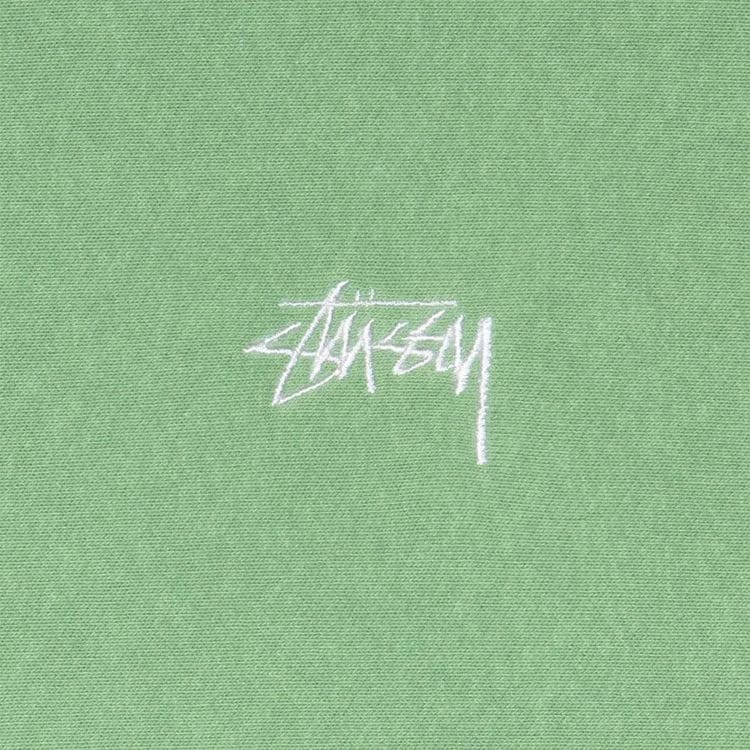 Stussy Stock Logo Hoodie Zephyr Green