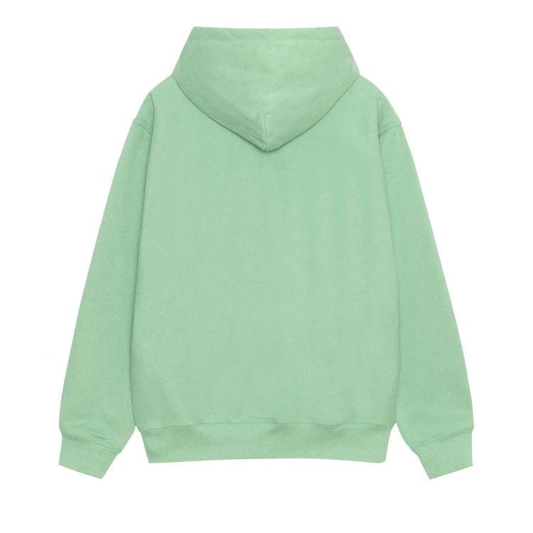 Stussy Stock Logo Hoodie Zephyr Green