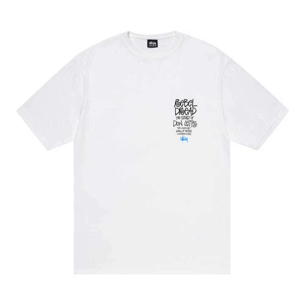 Stussy Rebel Dread T-Shirt White