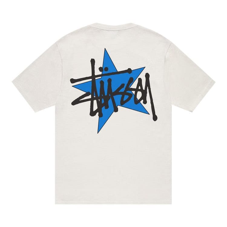 Stussy Star T-Shirt Pigment Dyed Natural