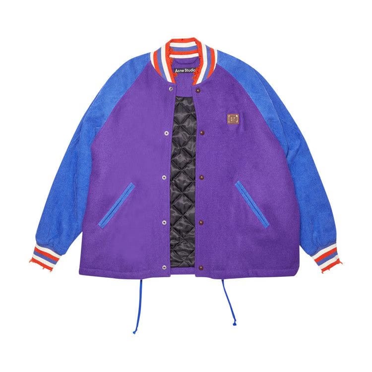 Acne Studios Bomber Jacket Purple/Sapphire Blue