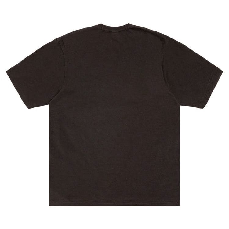 Stussy Stretch T-Shirt Pigment Dyed Faded Black