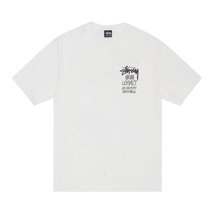 Stussy x Our Legacy Work Shop Surfman Pigment Dyed T-Shirt Natural