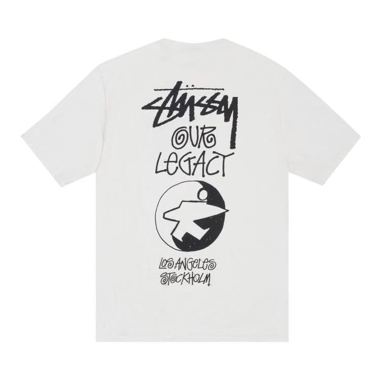 Stussy x Our Legacy Work Shop Surfman Pigment Dyed T-Shirt Natural