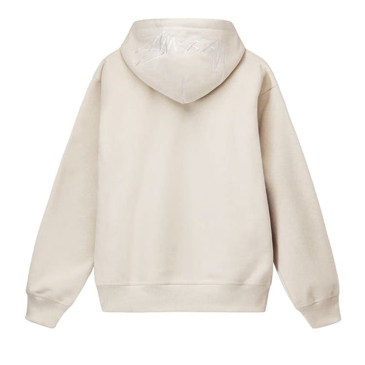 Stussy Back Appliqué Hoodie Putty