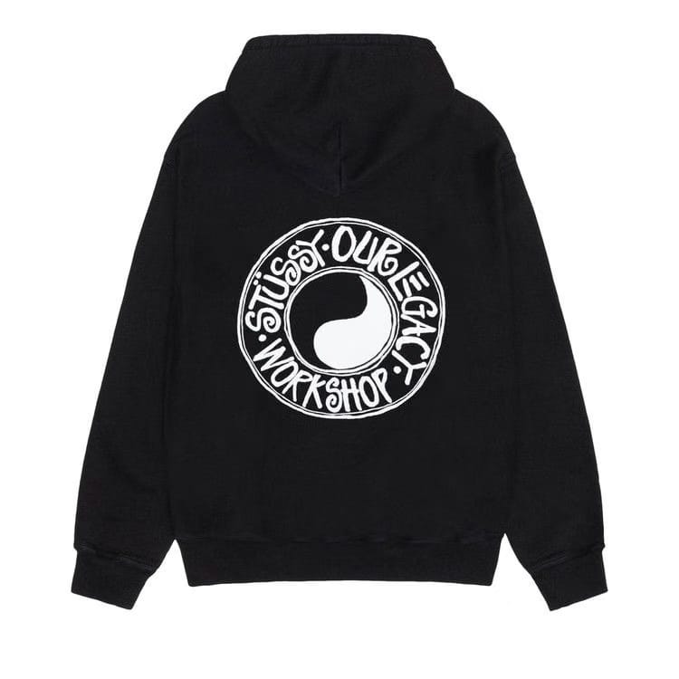 Stussy x Our Legacy Work Shop Buana Hoodie Black