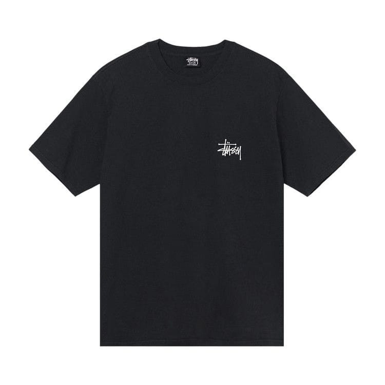 Stussy Skull Wings Pigment Dyed T-Shirt Black