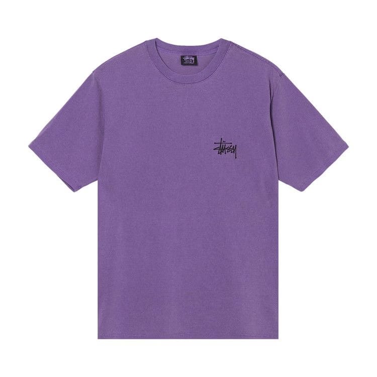 Stussy Skull Wings Pigment Dyed T-Shirt Purple