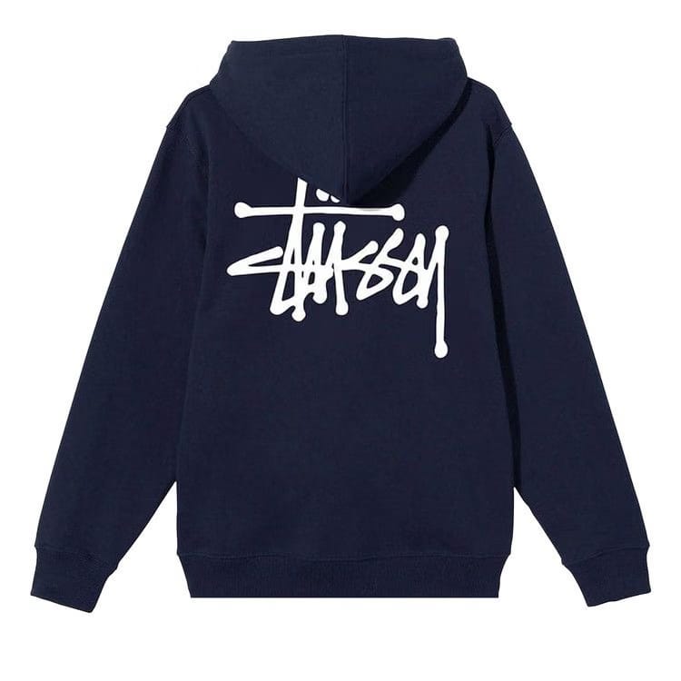 Stussy Basic Hood Navy