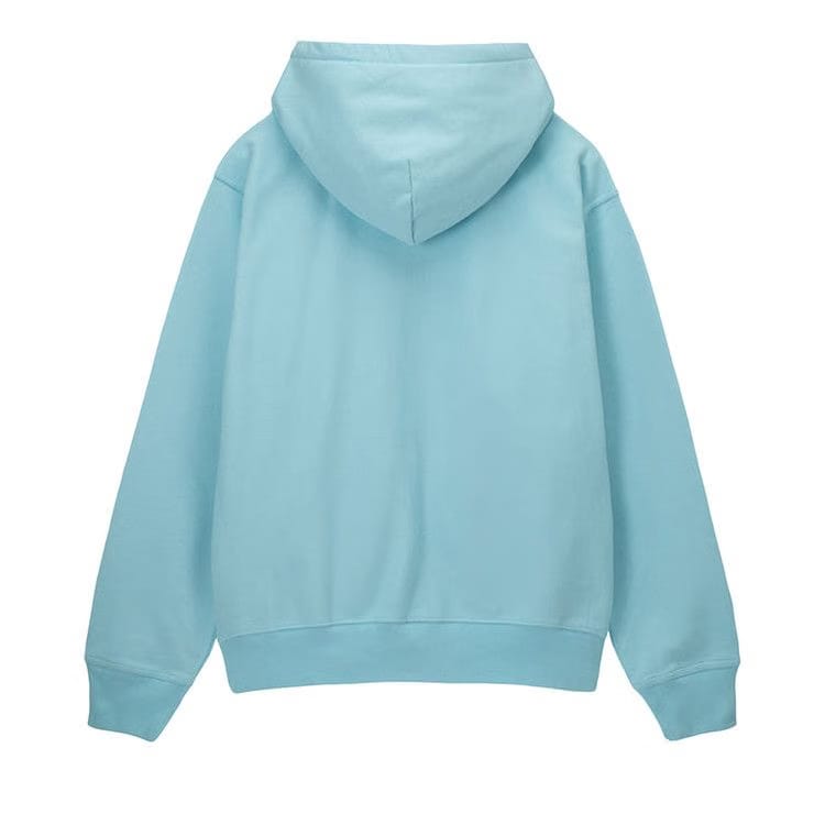 Stussy Stock Logo Zip Hoodie Blue