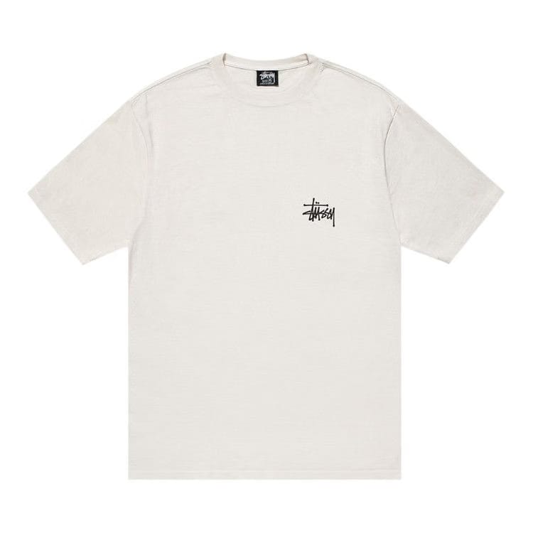 Stussy Pigment Dyed Built Tough T-Shirt Natural