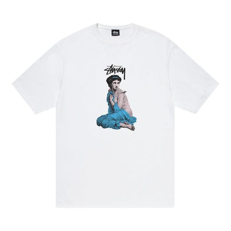 Stussy Lady Rome T-Shirt White