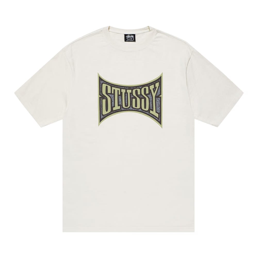 Stussy Champion Pigment Dyed T-Shirt Natural