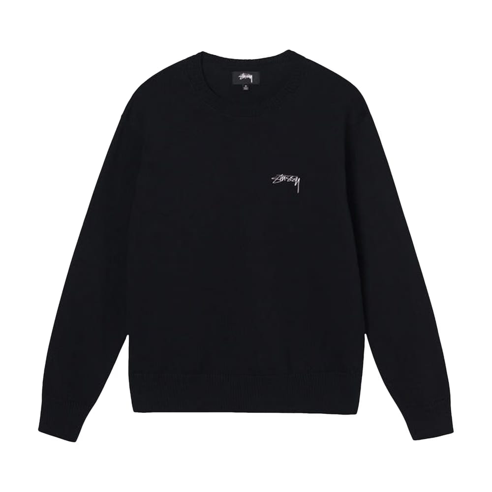 Stussy Care Label Sweater Black