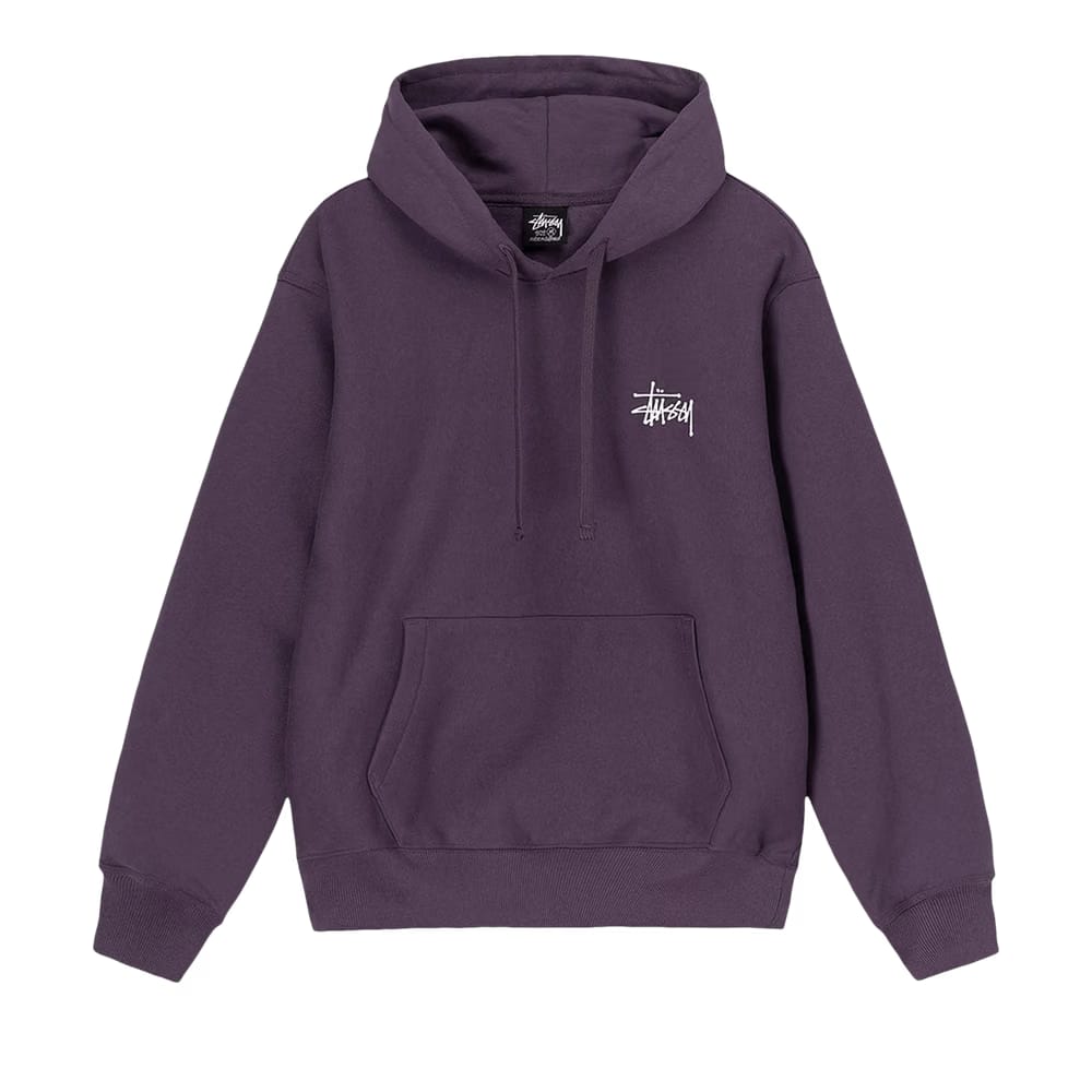 Stussy Basic Hoodie Grape