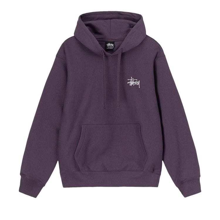 Stussy Basic Hoodie Grape