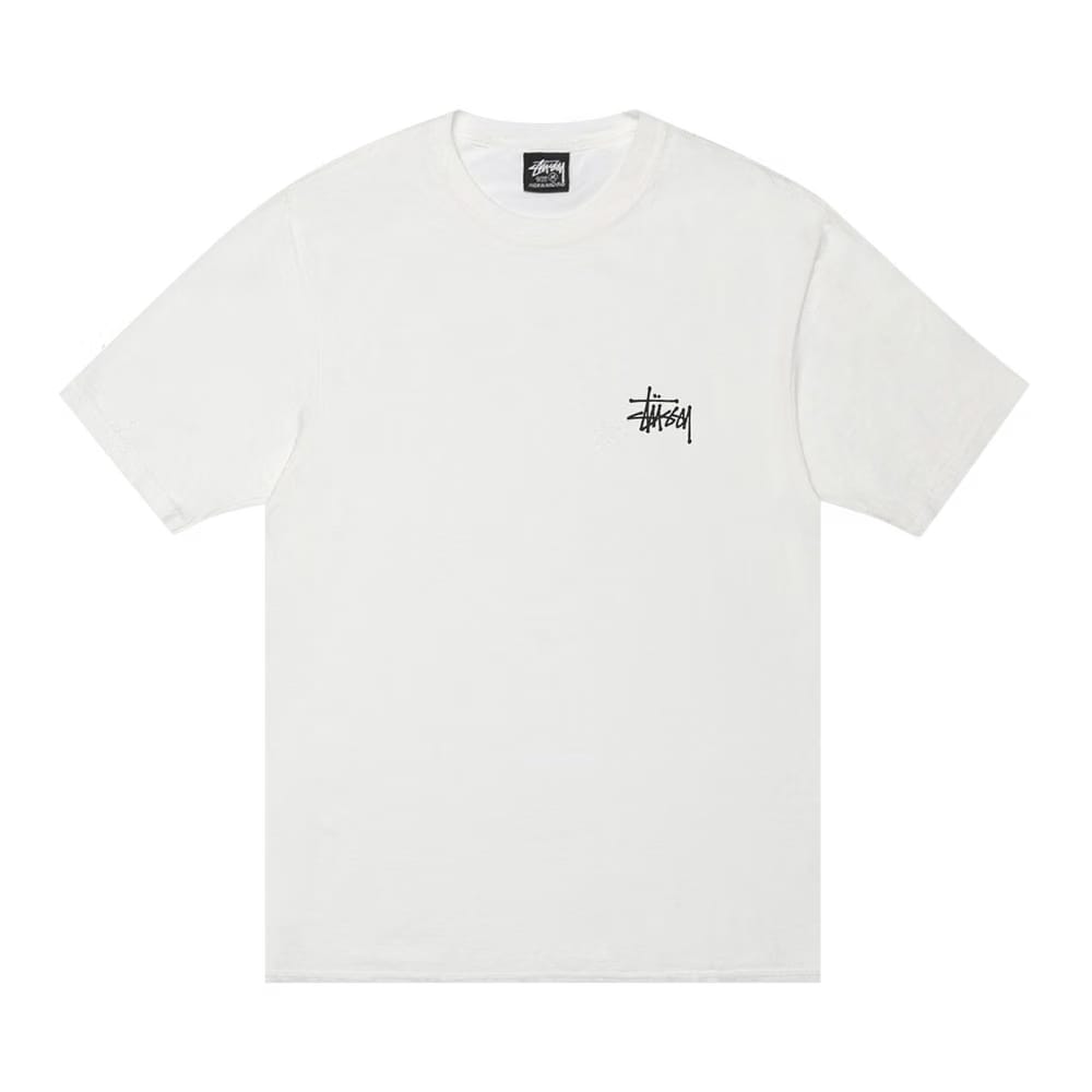 Stussy Basic T-Shirt Pigment Dyed Natural
