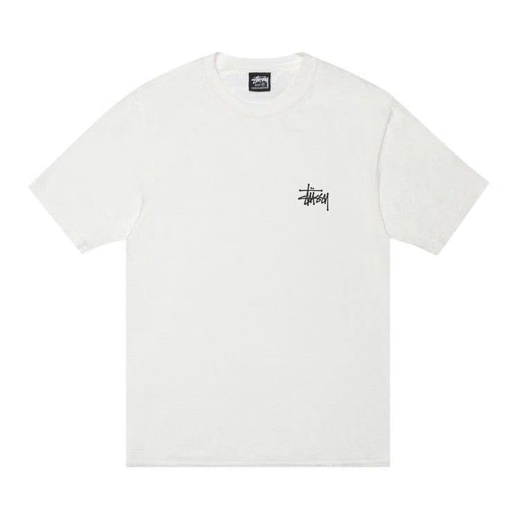 Stussy Basic T-Shirt Pigment Dyed Natural