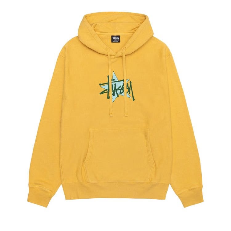 Stussy Star Hoodie Pigment Dyed Honey