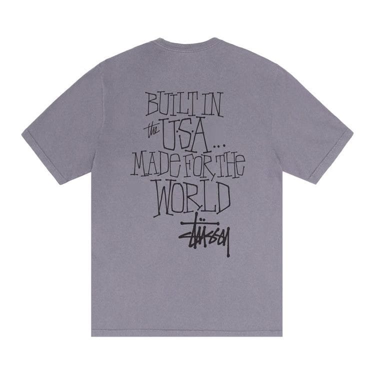 Stussy Built In USA T-Shirt Pigment Dyed Shark