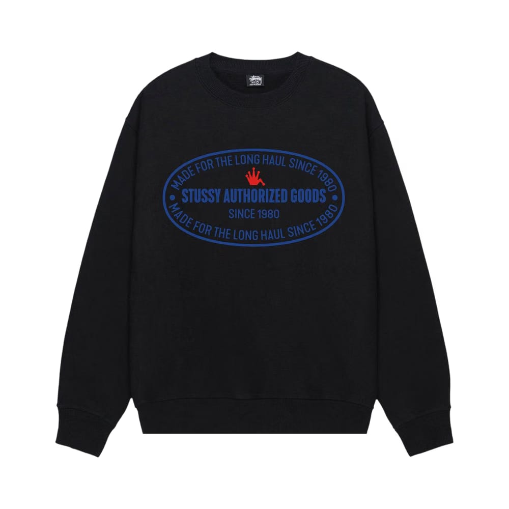 Stussy Authorized Crew Black