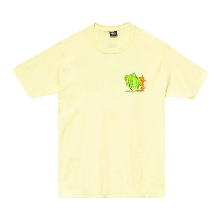 Stussy Desert Bloom T-Shirt Pale Yellow