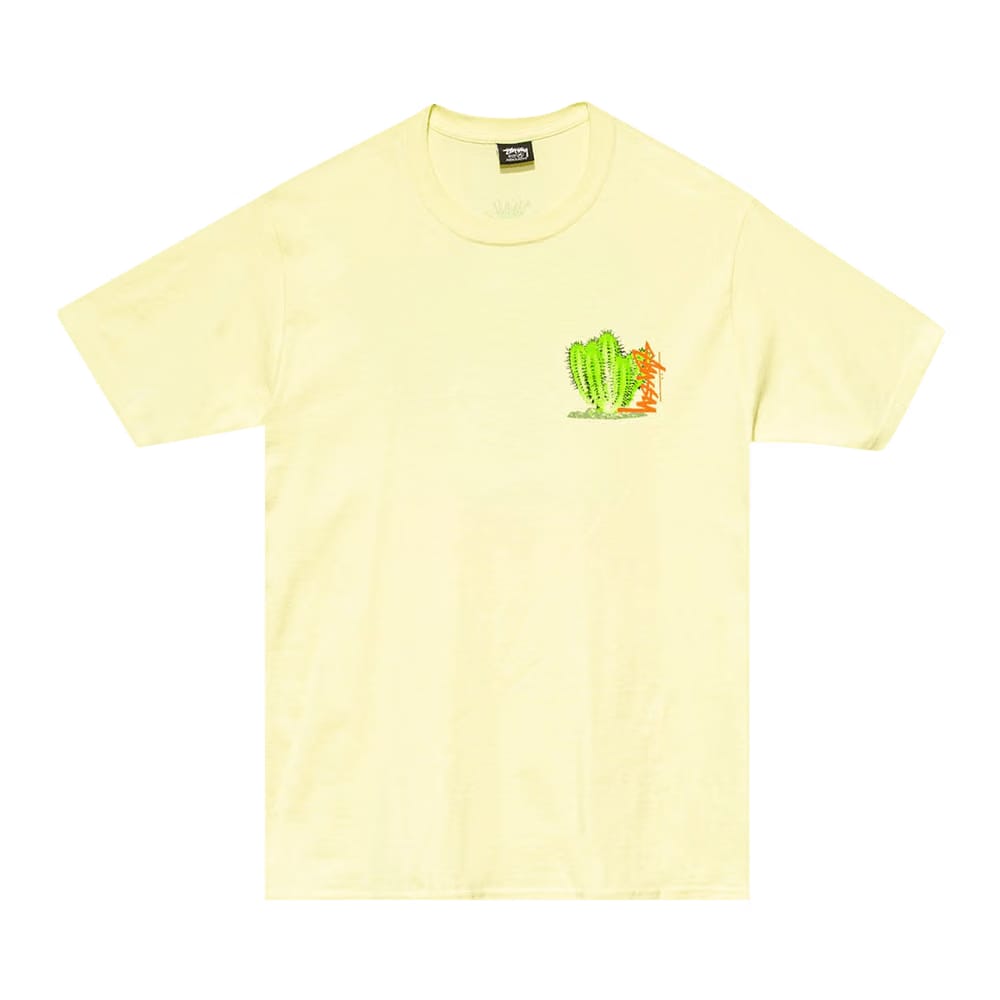 Stussy Desert Bloom T-Shirt Pale Yellow