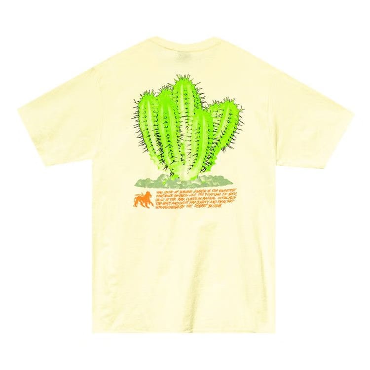 Stussy Desert Bloom T-Shirt Pale Yellow