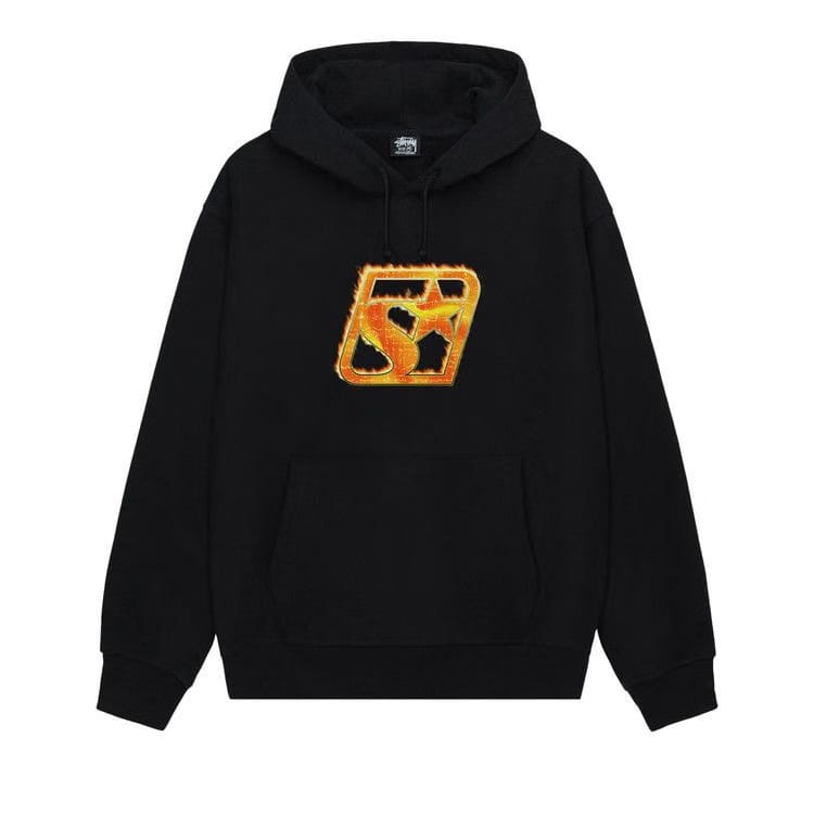 Stussy Blaze Hoodie Black