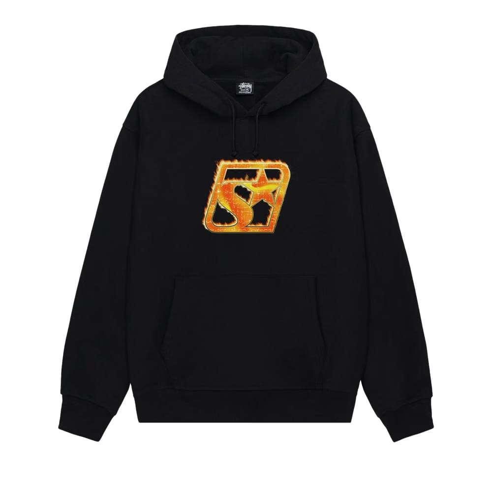 Stussy Blaze Hoodie Black